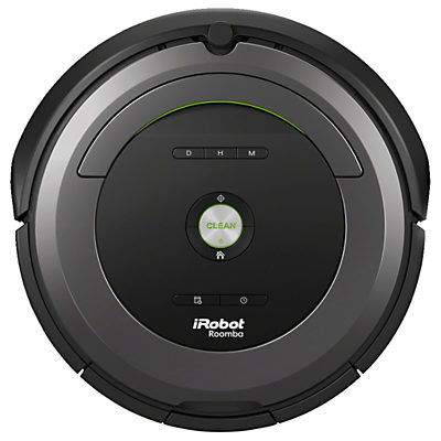 iRobot Roomba 681 Robot Vacuum Cleaner, Black / Grey